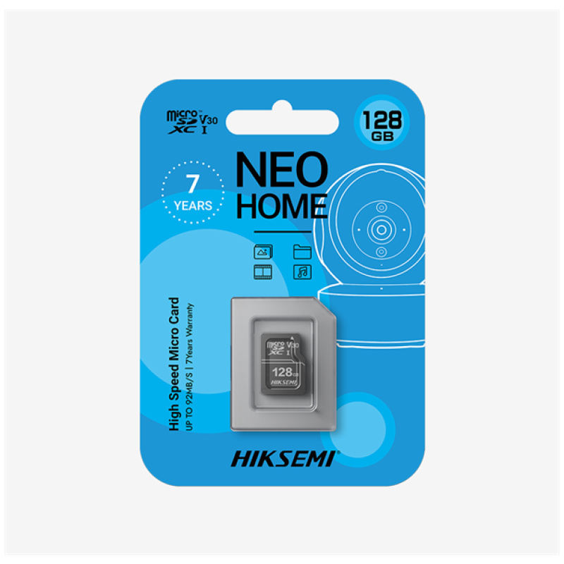 Hikvision HIKSEMI MicroSD kártya - NEO HOME 128GB microSDXC™