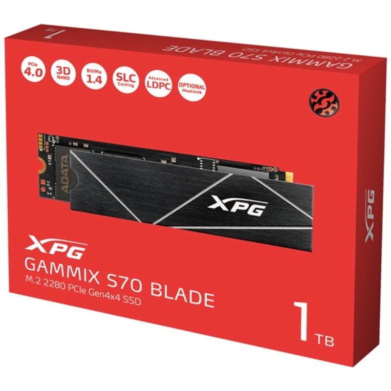 ADATA SSD 1TB - XPG GAMMIX S70 BLADE (3D