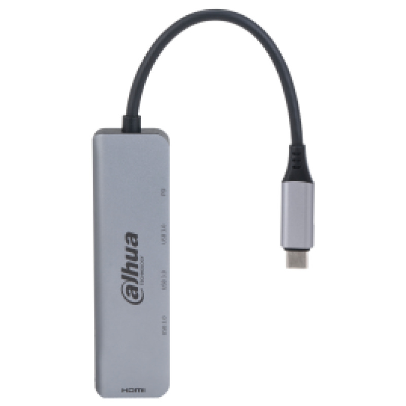 Dahua Kábel Átalakító - TC35 (USB-C - HDMI 4K@30Hz + 3xUSB3.0 + PD)