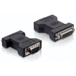 Delock Átalakító - 65017 (DVI (24+5) -> VGA 15 tűs