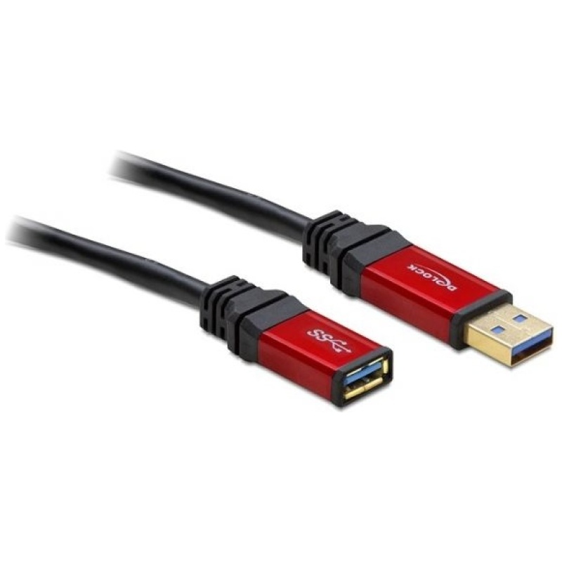 Delock Kábel - 82753 (USB-A 3.0 -> USB-A 3.0 Hoszabbító kábel