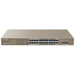 IP-COM Switch PoE - G1126P-24-410W (24x1Gbps; 2x SFP; 24 af/at PoE+ port; 370W