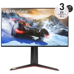 LG Monitor 27" - 27GP95RP-B (IPS; 16:9; 3840x2160; 1ms; 400cd; 144Hz; DP