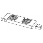 Legrand Rackszekrény ventilátor 19"-  2 ventilátor