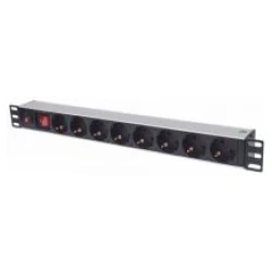 Manhattan elosztó - 19" 1U Rackmount elosztó