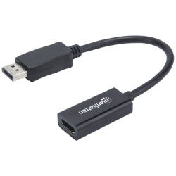 Manhattan Kábel átalakító - DisplayPort to HDMI (Full HD)