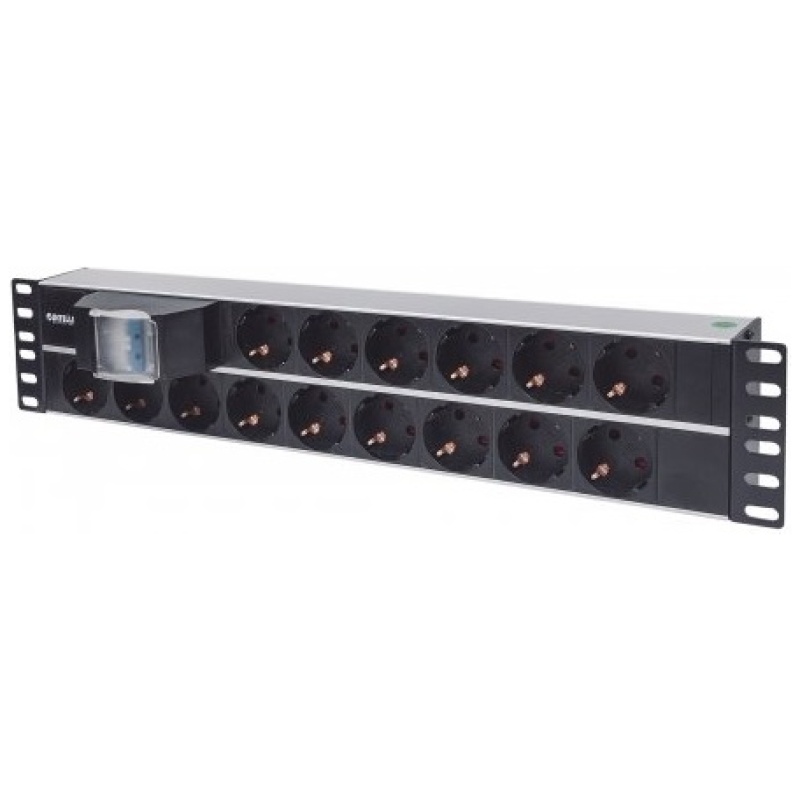 Manhattan elosztó - 19" 2U Rackmount elosztó