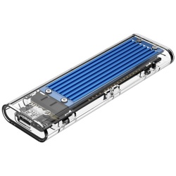 Orico Külső M.2 ház - TCM2-C3-BL/17/ (USB-C 3.1 -> M.2 NVMe