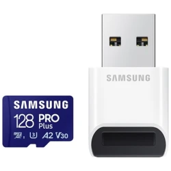 Samsung MicroSD kártya - 128GB MB-MD128SB/WW (PRO PLUS kártyaolvasóval