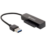 Sandberg Kábel Átalakító - USB3.0 to SATA Link (fekete; USB bemenet - SATA 2