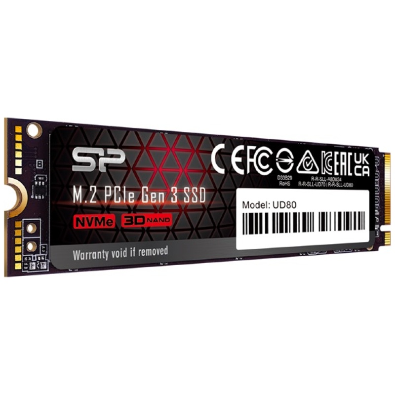 Silicon Power SSD - 250GB UD80 (r:3400MB/s; w:3000 MB/s
