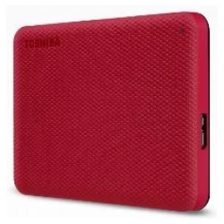 Toshiba Külső HDD 2.5" - 1TB Canvio Advance Piros (USB3.0; ~5Gbps; NTFS/HFS+; Mac kompatibilis)