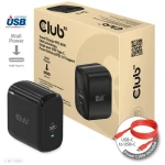 Club 3D Hálózati töltő - CAC-1905EU (65W GAN