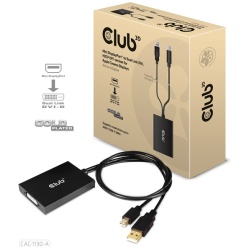 Club 3D Átalakító - CAC-1130-A (Mini DisplayPort to Dual Link DVI