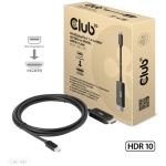 Club 3D Átalakító - CAC-1187 (Mini DisplayPort 1.4 to HDMI 4K120Hz / 8K60Hz HDR10+