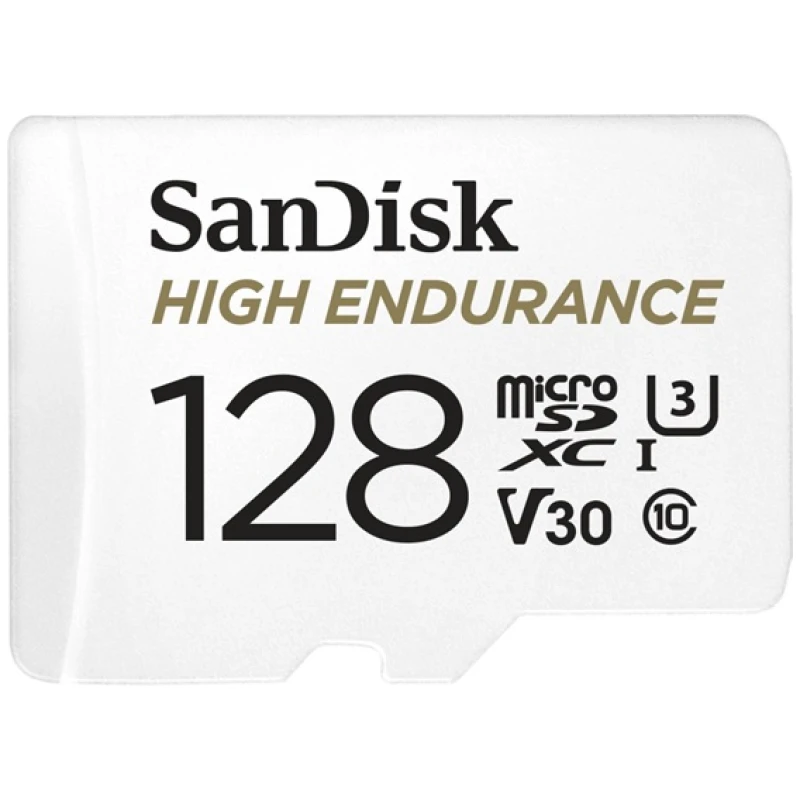 SanDisk MicroSD kártya - 128GB microSDXC High Endurance (100 MB/s