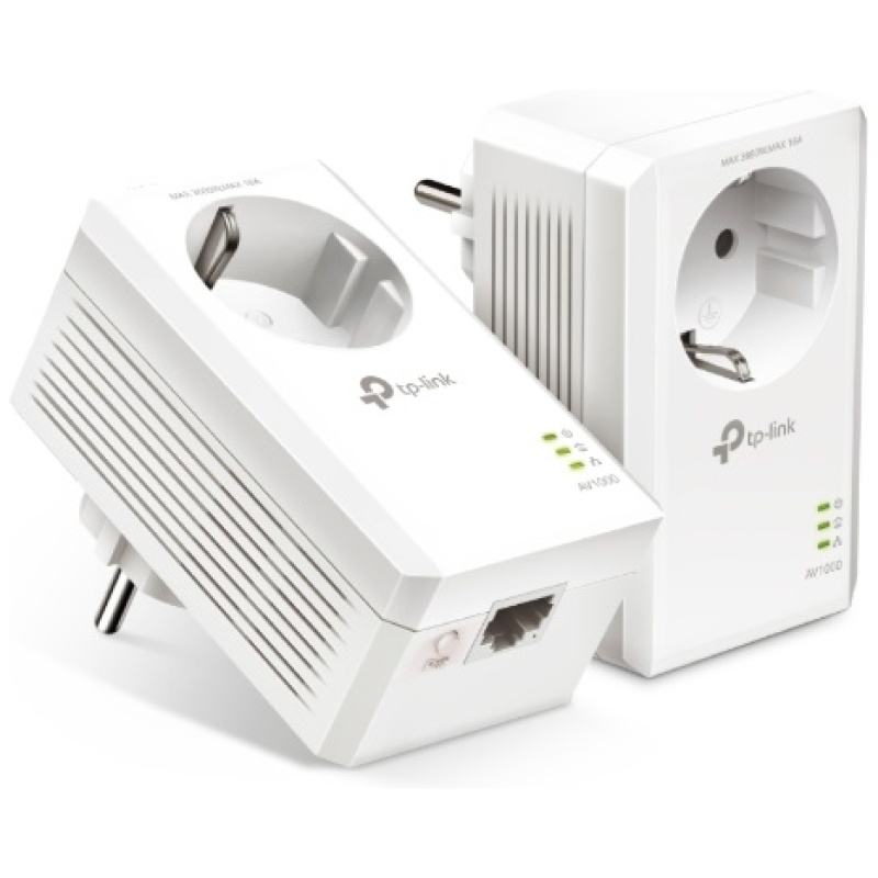 TP-Link Powerline adapter Kit - TL-PA7017P KIT (230V aljzat; 1Gbps; AV22 szabvány; 128-bit AES